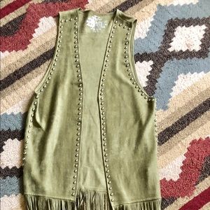 Crazy Train studded duster